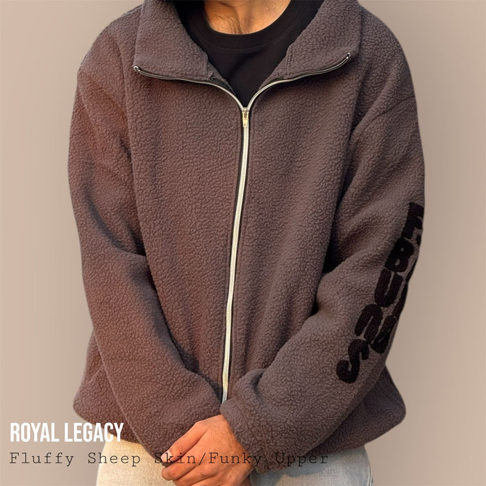 Lambskin wool jacket