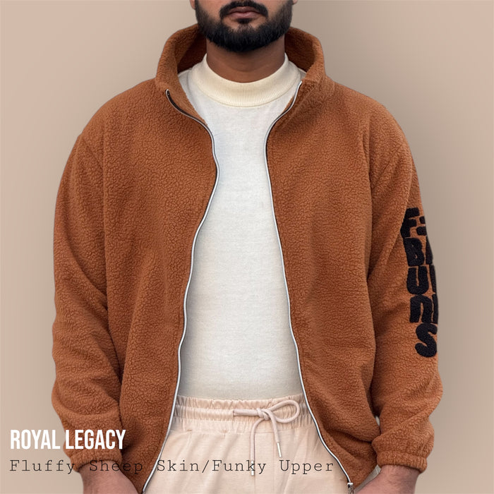 Lambskin wool jacket