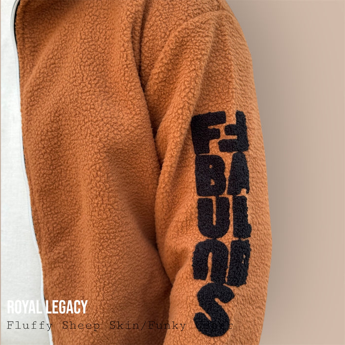 Lambskin wool jacket