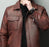 Two  tone Cow Leather Jacket