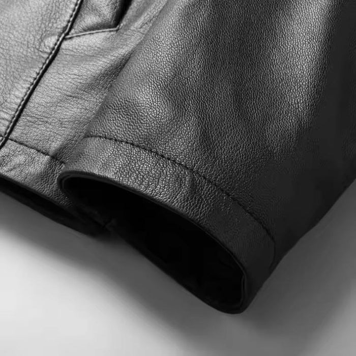 Premium Fur Leather Jacket