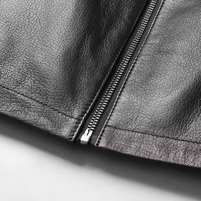 Premium Fur Leather Jacket